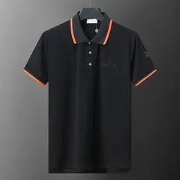 남자 티셔츠 mens 폴로 짧은 소매 통기성 통기 티 패턴 프린트 인쇄 남성 여름 t 셔츠 플러스 남성 폴로 셔츠
