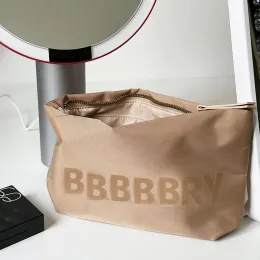 Bolsas de maquillaje Bolsa de artículos de tocador de diseñador Bolsa de cosméticos Carta de lujo Bolsa con cremallera Bolsos Monederos Bb Mujeres Bolsas de maquillaje Estuches Bolsas de viaje Alta capacidad