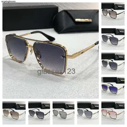 2024 A Dita H Six Высококачественные оригинальные дизайнерские солнцезащитные очки для мужских солнцезащитных очков Мужские модные ретро-брендовые очки Fashion Design 58FL