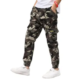 Große Größe 414 Jahre Teenager Jungen Kleidung Camouflage Kinderhose Camo Jungen Militärhose LJ2011271622599