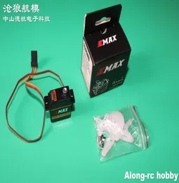 3PCS Digital Servos EMAX ES09MD Dual-bearing Specific sh Servo for 450 Helicopter Plane Airplane Tail Servo Car Boat Part2123987