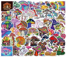 50PCS Psychedelic Aesthetics Mushroom Stickers Decal Car Guitar Motorcycle Luggage Suitcase Cartoon Graffiti Sticker7035022