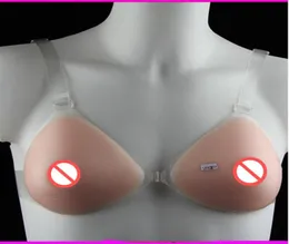 Säljer Factory Direct Supply Triangular Shape Silicone Breast Forms med transparenta remmar falska bröst för UNIS9432283