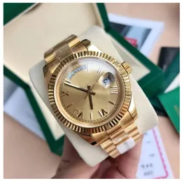 Relógio masculino 18k ouro amarelo safira gd 228238 datejust daydate 40mm relógio asiático janpanese automático mecânico montre de luxe relógios jubille band wrsitwatches