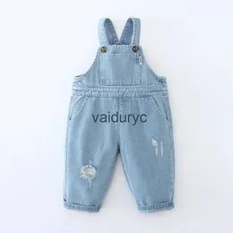 Trousers Baby Jeans Overalls Pants For Girls Boys Jumpsuit For Baby Spring Toddler's Overalls Toddler Girl Casual Playsuit Trousers 9-36Mvaiduryc