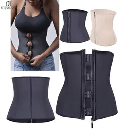 Miss Moly Women Bel Trainer Strap Corset üstü 3 kanca karnı kontrolü tam vücut şekillendiricisi bel cincher inceltici trimmer3904883