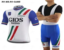 Clássico retro camisa de ciclismo men039s azul pro equipe corrida roupas ciclismo estrada maglia ciclismo mtb bicicleta roupas camisa8773197