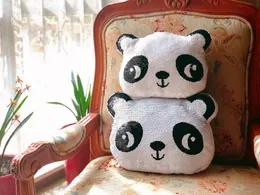 Flip cekin jednorożenki Plush Toys Soft Throad Pillow Glitter Panda 35 cm Pchaszone zwierzęta Sofa Poduszka Kreatywne dzieci Prezenty dla dzieci 240117