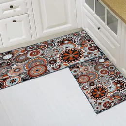 カーペット大型キッチンプリンティング洗濯可能で汚れた床マット家庭用格子縞の格子縞のクリスタルベートドロップ配達otac1