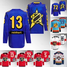 Panteras 2024 All-Star Game Hóquei Jerseys Sam Reinhart Sergei Bobrovsky Matthew Tkachuk Ryan McDonagh Aleksander Barkov Sam Bennett Niko Mikkola Anthony Stolarz