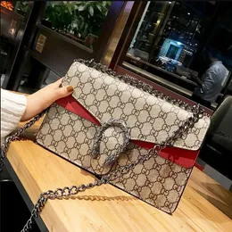 Designerskie torby Zakupy torebki torebki torebki ograniczone w stylu łańcuch pu oryginalne skórzane ramię guccities for Women Crossbody torebki torebka żeńska torebka torebka