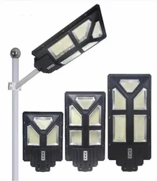 LED Solar Street Light Pir czujnik Wodoodporny IP65 300W 400W 500W LED Renlight Lampa ścienna do ogrodu Outdoor Garden Pathwa2635499