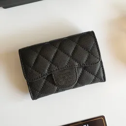 Portafoglio corto da donna Portamonete mini portafoglio portachiavi portamonete Con scatola originale