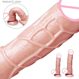 Altri articoli di bellezza per la salute Set di dildo realistico con ventosa per pene anale grande per donne Orgasmo Masturbatore femminile per adulti Q240117