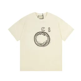 ファッション女性TシャツデザイナーTシャツ男性夏の贅沢な手紙刺繍グラフィックティーカジュアルルーズラウンドネックショートスリーブブラウストップス