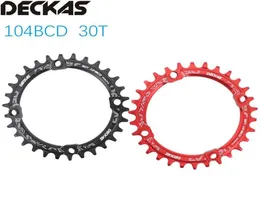 Rodas de bicicleta Rodas dentadas Deckas 104BCD Rodada Rodada 30T Dente MTB Mountain Chain Ring Chainwheel 104 Bcd 303018660