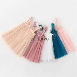 Abiti per ragazze da 9 m-6y per bambini abiti abiti da abbigliamento da bambina con ali gonna tutu tutu primo compleanno abbigliamento per feste di matrimonio h240508