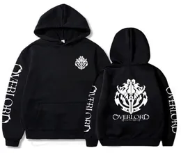 Overlord Uzun Kollu Günlük Gevşek Uyum Baskı Anime Unisex Hoodie Y07277987123