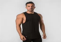 ALPHALETE New Men Tank top Gyms Workout Fitness Bodybuilding Sleeveless Shirt Male Cotton Casual Singlet Vest Undershirt6533896