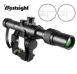 SVD 39x26スコープ戦術ライフルスコープ赤色照明光光学視力ak airsoft spotting riflescope for rifles hunting6941614