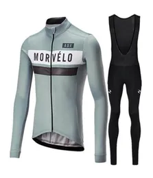 長袖2019 Morvelo Team Pro Autumn Breseable Tops Cycling Jerseys New Bike Bicycle Cycling Clothing Maillot Ropa Ciclismo4644478