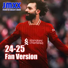 S-4XL JMXX 24-25 LIV Liverpudlian 축구 유니폼 홈 어웨이 세 번째 골키퍼 프리 매치 트레이닝 스페셜 남성 유니폼 저지 맨 축구 셔츠 2024 2025 팬 버전