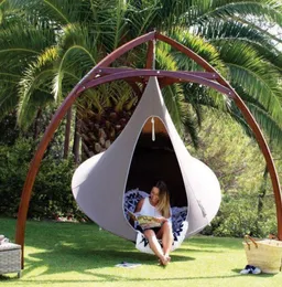 Form Teepee Tree Hanging Swing Chair för barn Vuxna inomhus utomhus Hammock Tent Hamaca Patiomöbler Camp5563076