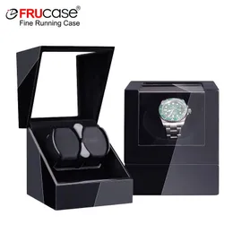 Frucase Multicolor Watch Winder för Automatic Watches Watch Box USB -kabel med batteri Alternativ 10/20 240117