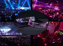 LED-Brille, EL-Draht, Neon-Party-Leuchtgläser, leuchten, Rave-Kostüm, Party-Dekoration, DJ-Brille, Halloween-Dekoration2247000