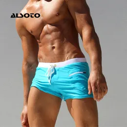 ALSOTO Shorts Uomo Short Fashion Brand Boardshorts Traspirante Casual Mens Shorts Plus Size Uomo Short Masculino Sunga 240116