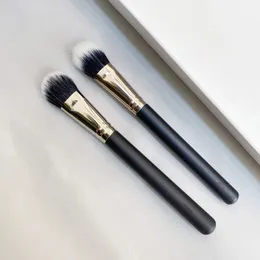 Duo Fiber Foundation concealer Minerale Crème Make-Up Borstel #132 Perfect Overlay Gemengde Cosmetische Brush Tool 230117