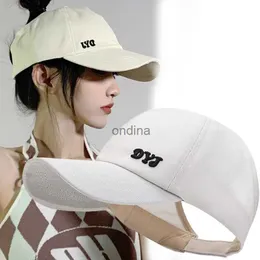 Bollmössor Summer High Ponytail Baseball Cap Women Casual Sports Running Snapback Hat Unisex Outdoor Camping Travel Sun Visor Hats YQ240117