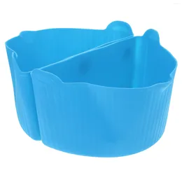 Pannor 2st Silicone Slow Cooker foder återanvändbar matlagning Insert