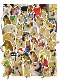 50st Cartoon Funny Dog Meme Stickers Doge Graffiti för DIY Bagage Laptop Skateboard Motorcykelklistermärken8422460