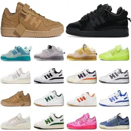 منتدى المصمم 84 Low Bad Bunny Men أحذية عرضية 84S نساء العودة إلى المدرسة Yoyogi Park Suede Easter Easter Egge Brown White Royal Blue Designer Switch Sneakers Trainer