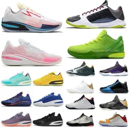 Mamba Men Basketball Shoes Air Zoom GT Designer Protro Prelude Mambacita Grinch Think Pink 5 Petcit Bruce Lee Del Sol Big Stage Lakers Sports Trainers Sneaker