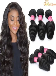 Braziliaanse Losse Golf Haarbundels Braziliaanse Virgin Haar Losse Golf 4 Bundels 100 Onverwerkte Human Hair Extensions2537888