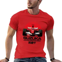 Новая футболка Michael Schumacher F1 Suzuka Japan Grand Prix, быстросохнущая футболка, кавайная одежда, мужские высокие футболки