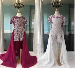 Комбинезон с блестками, шифоновая юбка. Театрализованное платье для маленьких девочек. 2021 год.