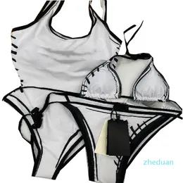 Moda de lujo ropa interior de mujer bikini diseñador traje de baño bikini para mujer traje de baño traje de baño de una pieza traje de baño sexy verano