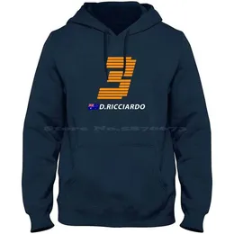 Daniel Ricciardo 3 2022 100% bawełniany bluza z kapturem Danny Ric Ricciardo Daniel Ricciardo McLaren 2022 Ricciardo 2022 Racing