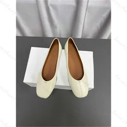 Puro original a linha novo estilo de couro casual plana único sapatos de couro macio avó sapatos de balé feminino576