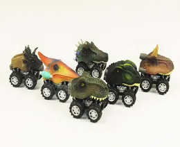 Cartoon Car Model Toys Dinosaur Car with Pullback High Simulation for Halloween Party Kid039 Birthday039 Gifts Collecti5416461