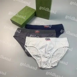 Lüks erkek brifing marka mektubu baskılı külot tasarımcı seksi erkek iç çamaşırı sporları nefes alabilen boksörler