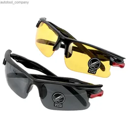 Nowe okulary nocne koła ochronne okulary przeciwsłoneczne Kierowcy noktowizyjne Gogle Goggle Driving okulary antylśnieniowe okulary przeciwsłoneczne