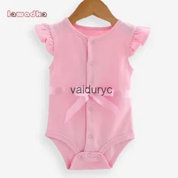 Sets Lawadka 3-24m algodão recém-nascido Baby Girl Bodysuit Summer Onesie