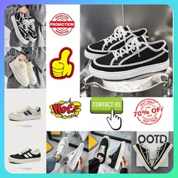 Projektant Casual Platform Trener Canvas Sports Sneakers Buty dla kobiet mężczyzn Anty Slip Wear Odporny na gumę College Flat Fashion Patchwork