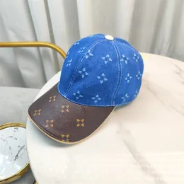 Diseñador de hombres Sombrero de béisbol Mujer Moda Lujo Snapback Golf Sun Cap Classic Carta Bordado Sombrilla de verano Vaquero Ajustable Sombrero de camión de alta calidad