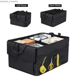 New Car Trunk Storage Bag Folding Multifunction Container Tool Food Storage Bags Organizer Trunk Box for Universal Car