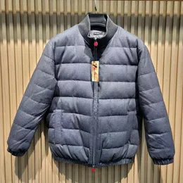 Mens Down Jacket Designer Coat Winter and Spring Ytterkläder Kiton Jackets för Man Casual Coats